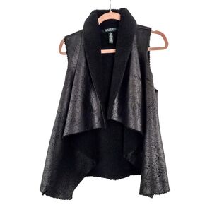 Lauren Ralph‎ Lauren faux Sherpa vest